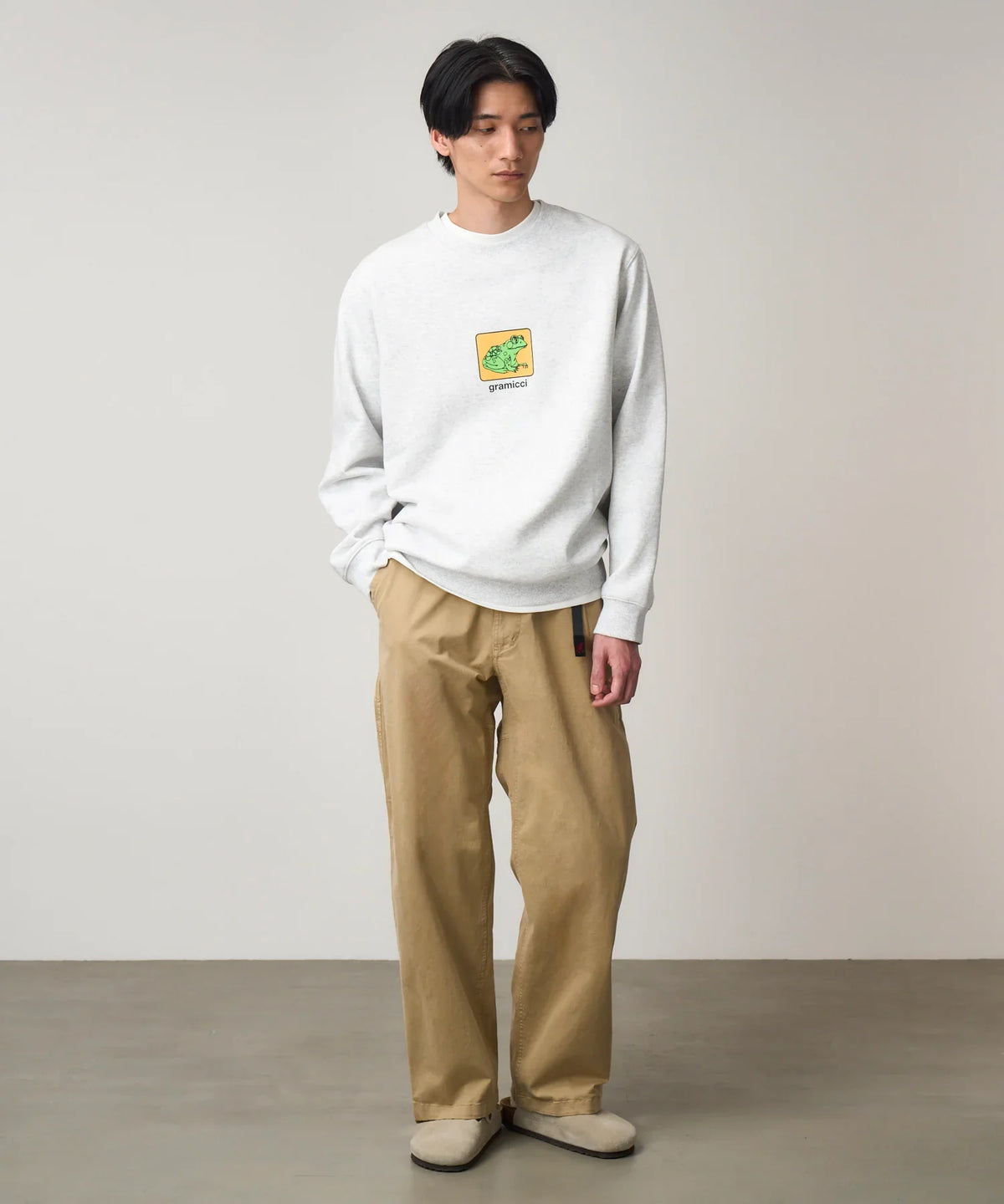 Gramicci Toad Sweatshirt (Heather Ash)