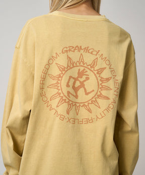 Gramicci Sun Long-Sleeved Tee (Mustard Pigment)