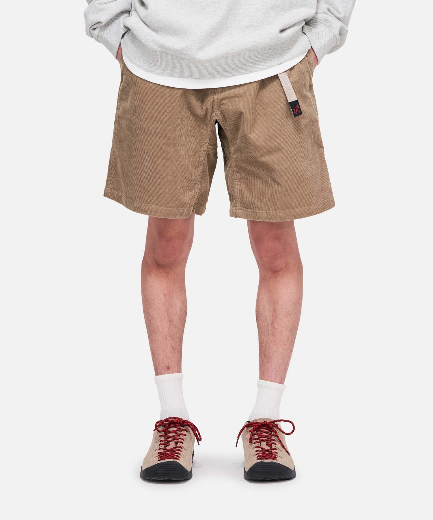 Corduroy G-Shorts (Beige)