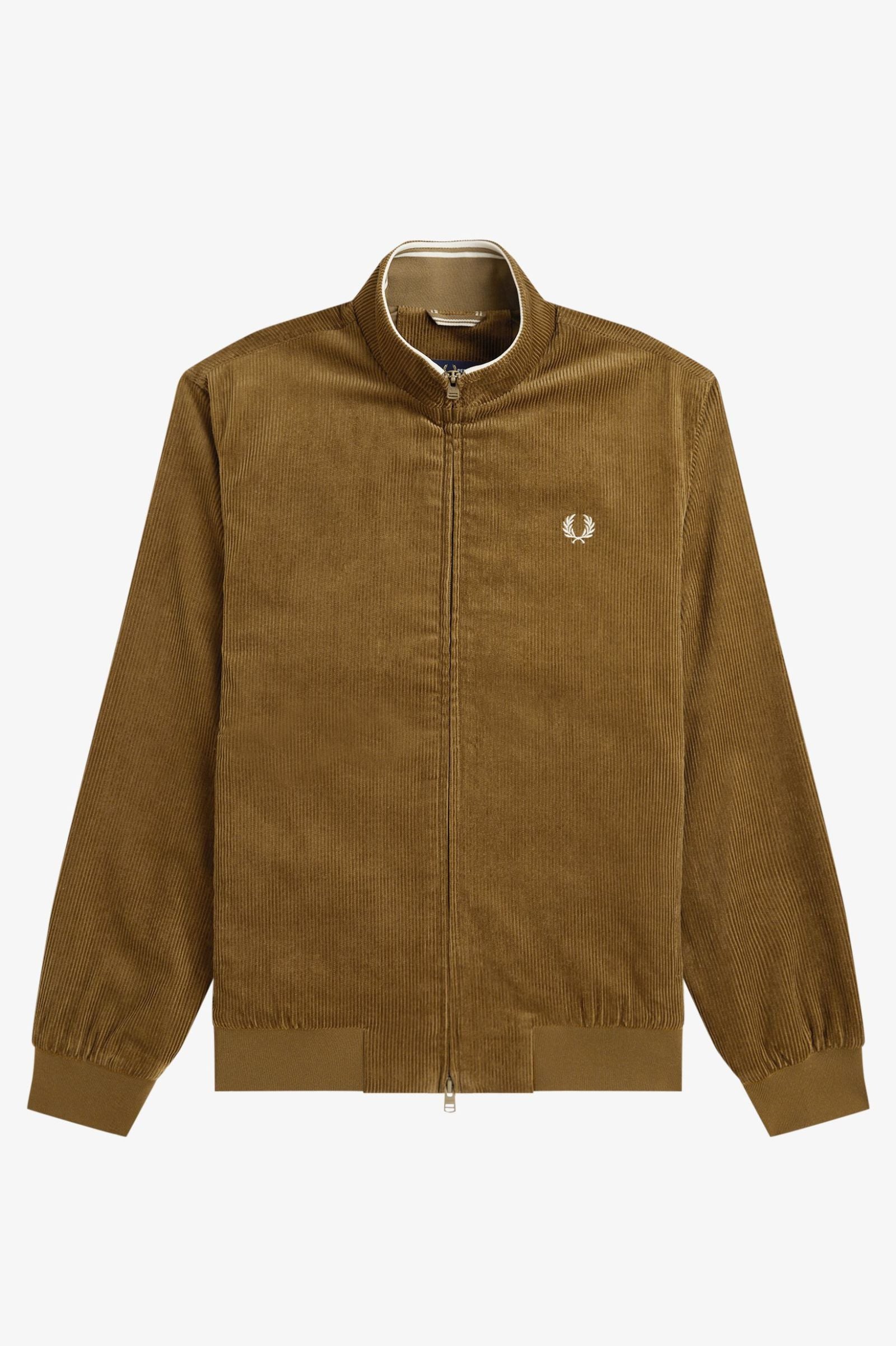 Fred Perry Cord Brentham Jacket (Shaded Stone)
