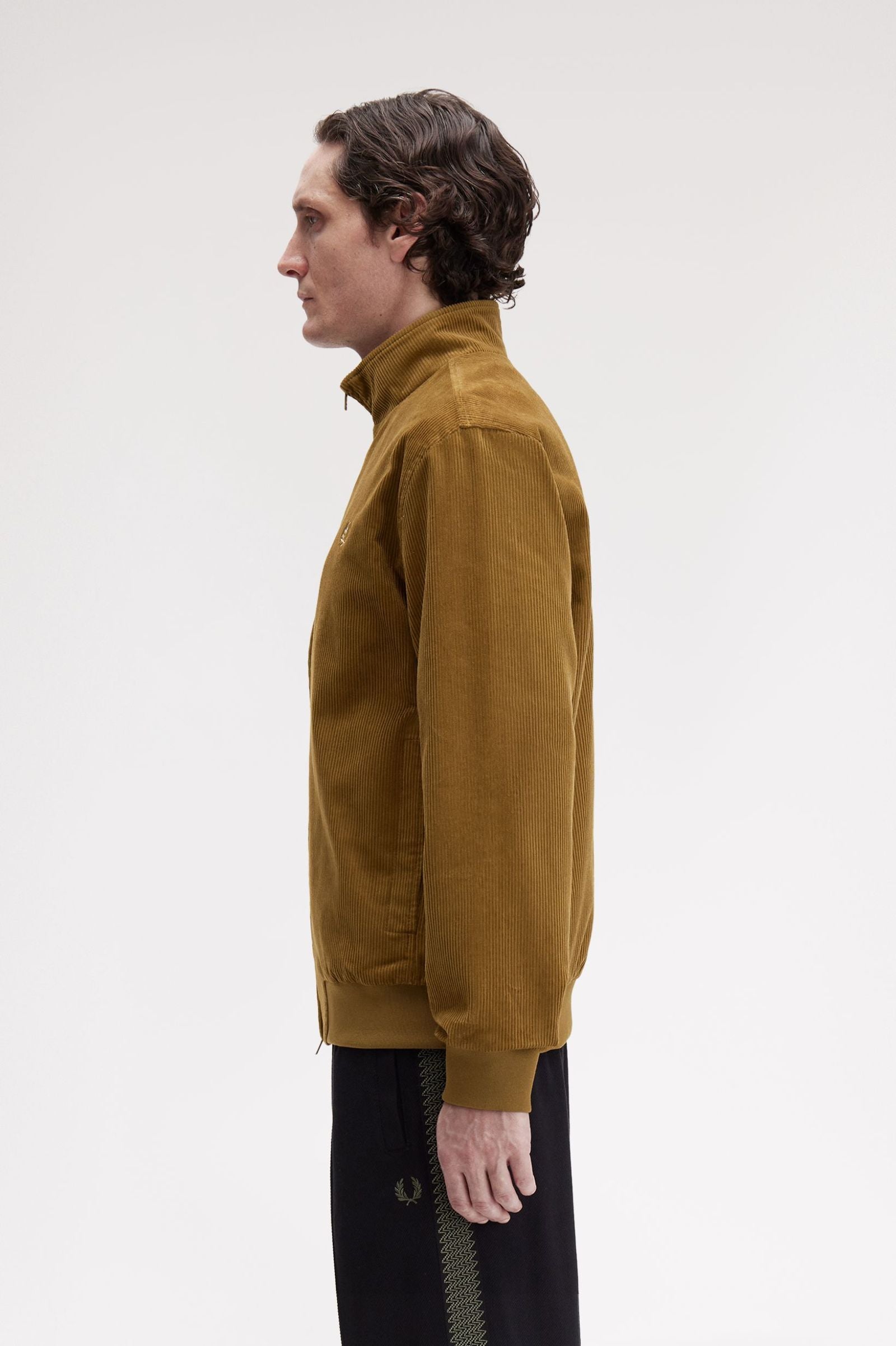 Fred Perry Cord Brentham Jacket (Shaded Stone)