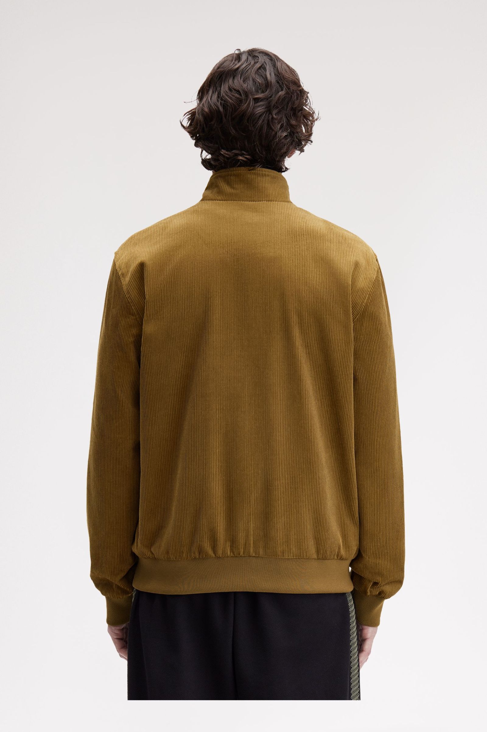 Fred Perry Cord Brentham Jacket (Shaded Stone)