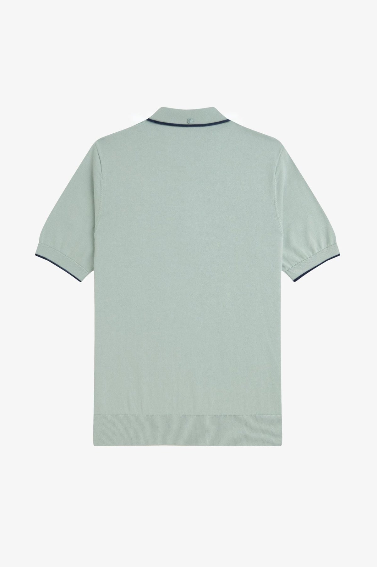 Fred Perry Pique Stitch Knitted Shirt (Bay Leaf)