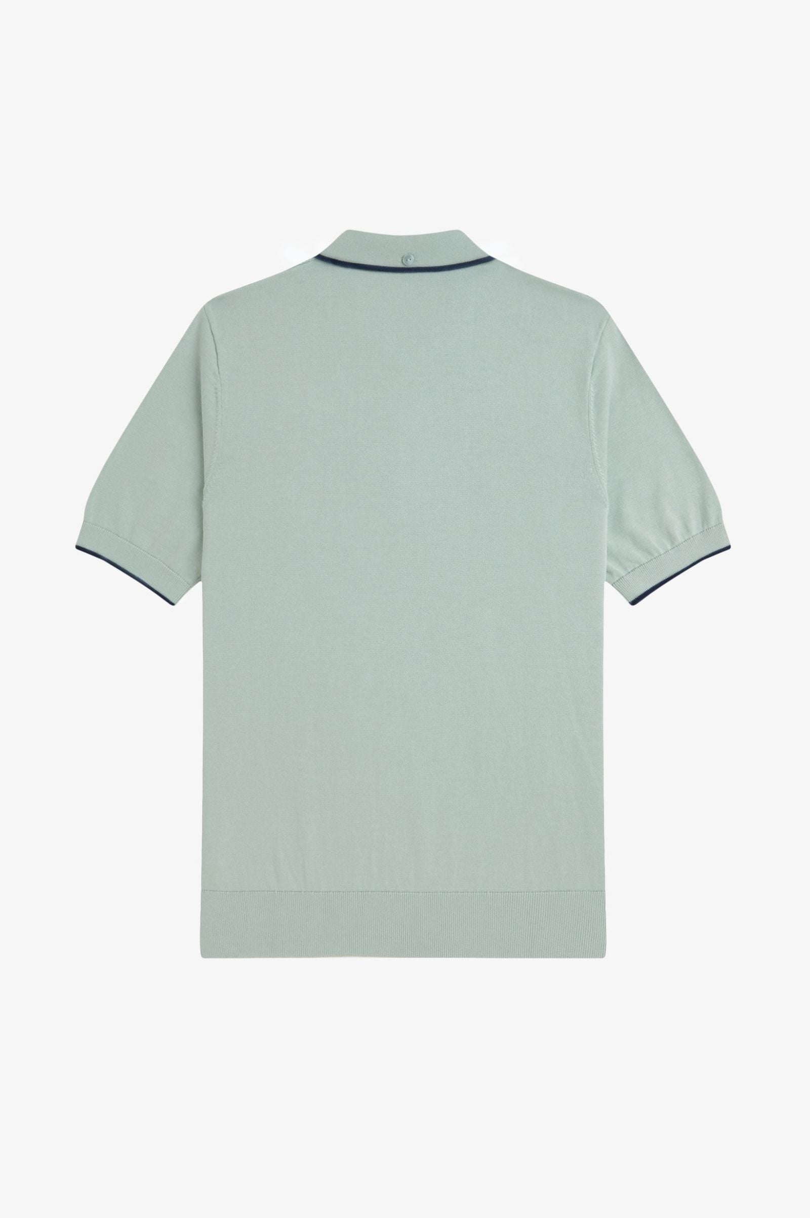 Fred Perry Pique Stitch Knitted Shirt (Bay Leaf)