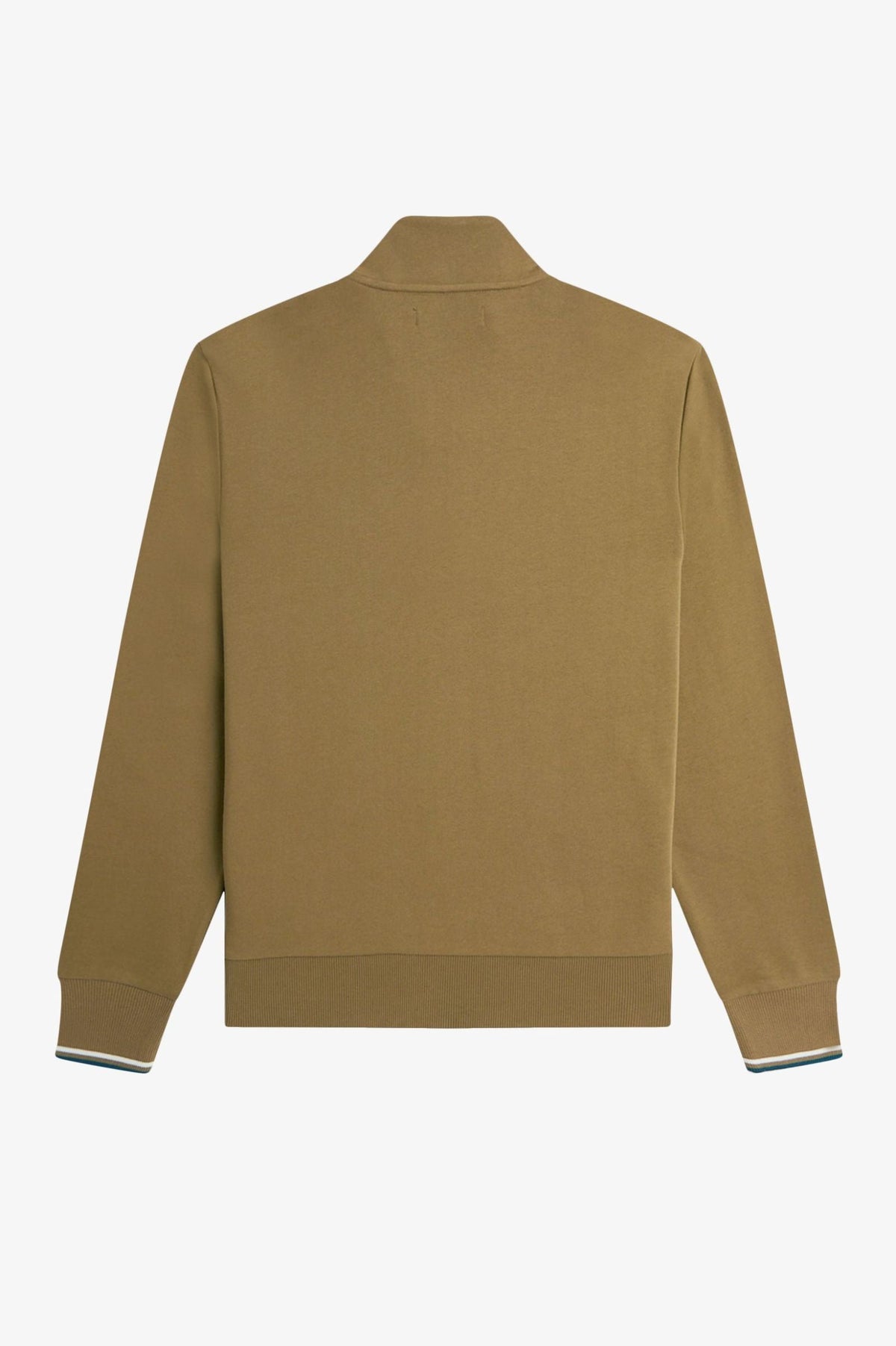Fred Perry Half Zip Sweatshirt (Shaded Stone)