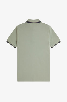 Fred Perry M3600 Twin Tipped Polo Shirt (Bay Leaf)