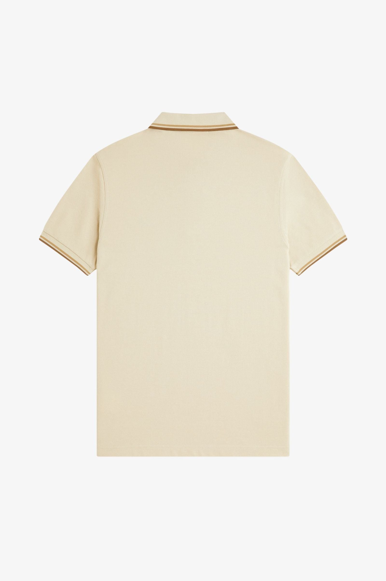 Fred Perry M3600 Twin Tipped Polo Shirt (Oatmeal)