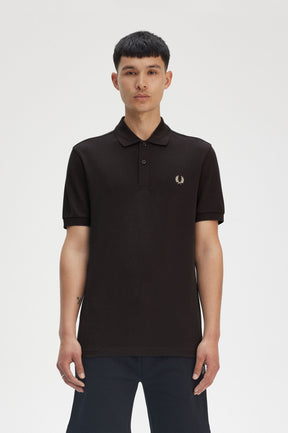 The Fred Perry Shirt (Anchor Grey/Oatmeal)