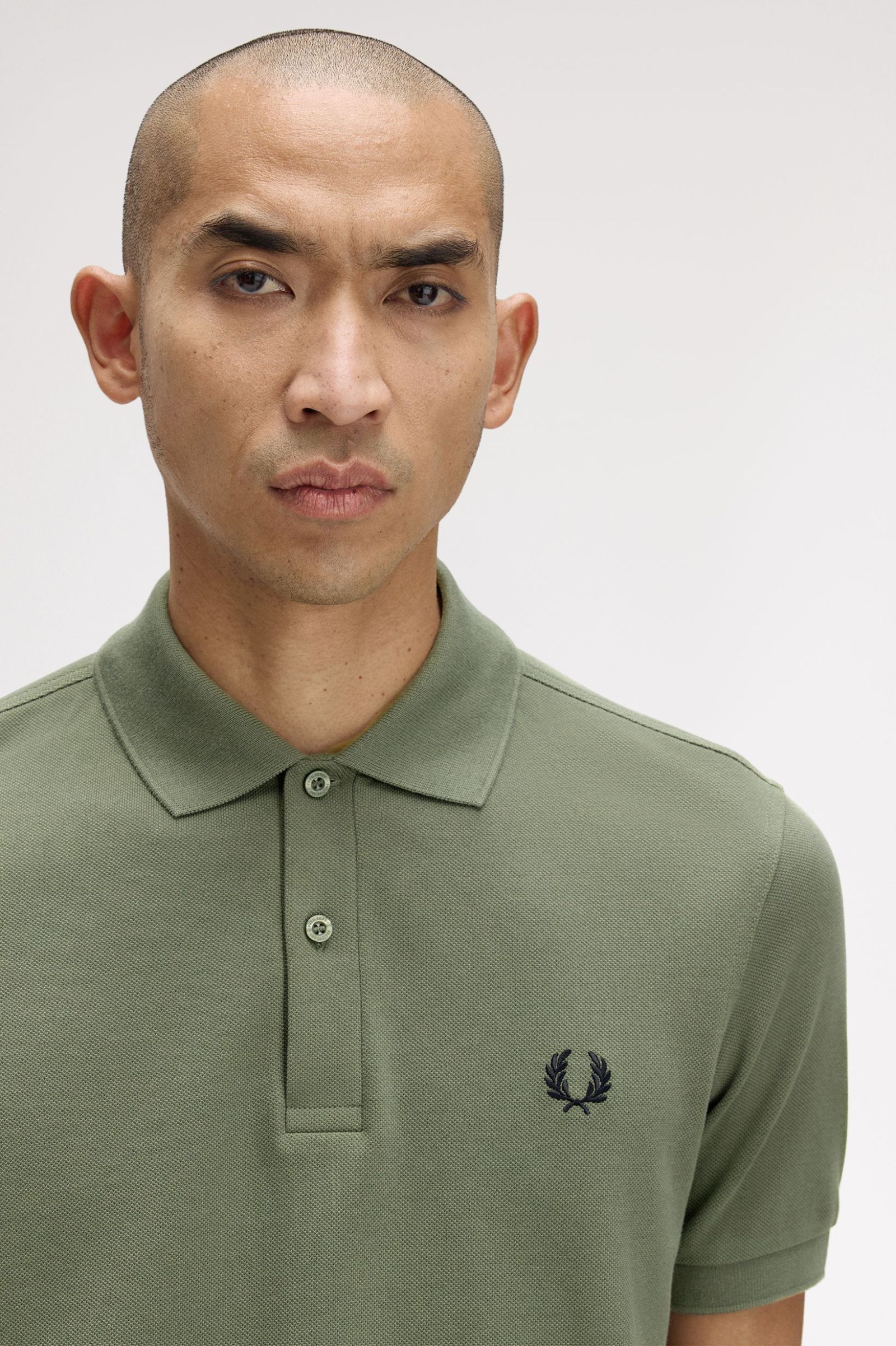 The Fred Perry Shirt (Laurel Wreath Green/Black)