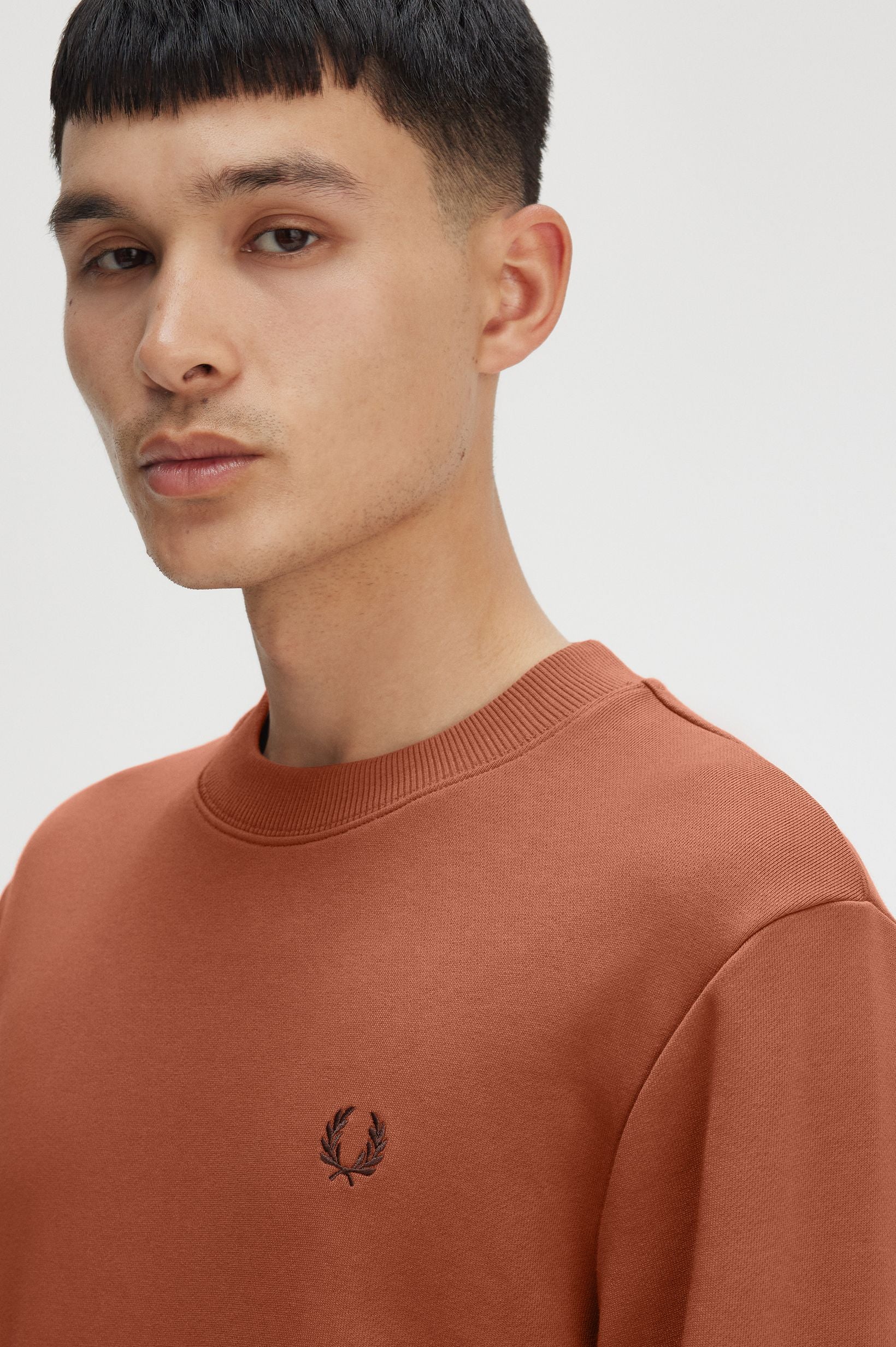 Crew Neck Sweatshirt (Cinnamon)