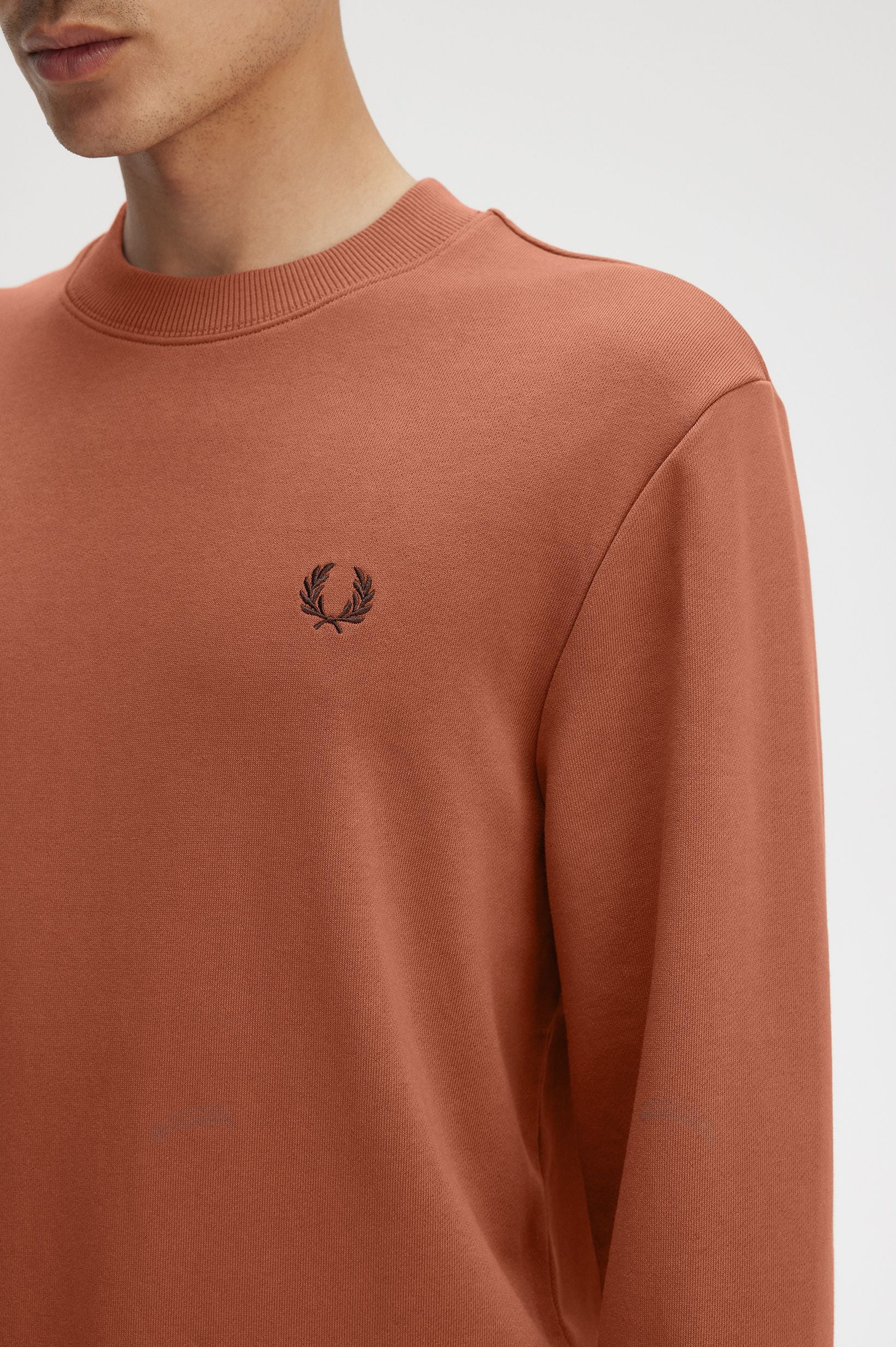 Crew Neck Sweatshirt (Cinnamon)