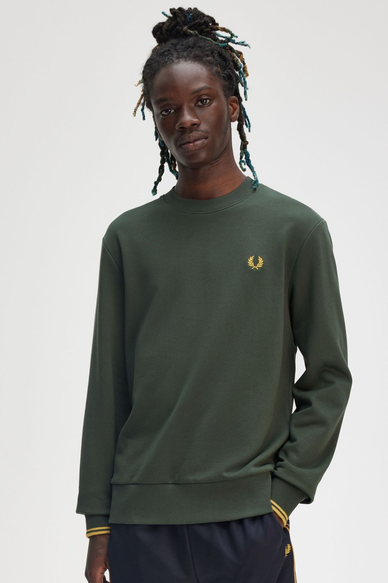 Crew Neck Sweatshirt (Court Green)