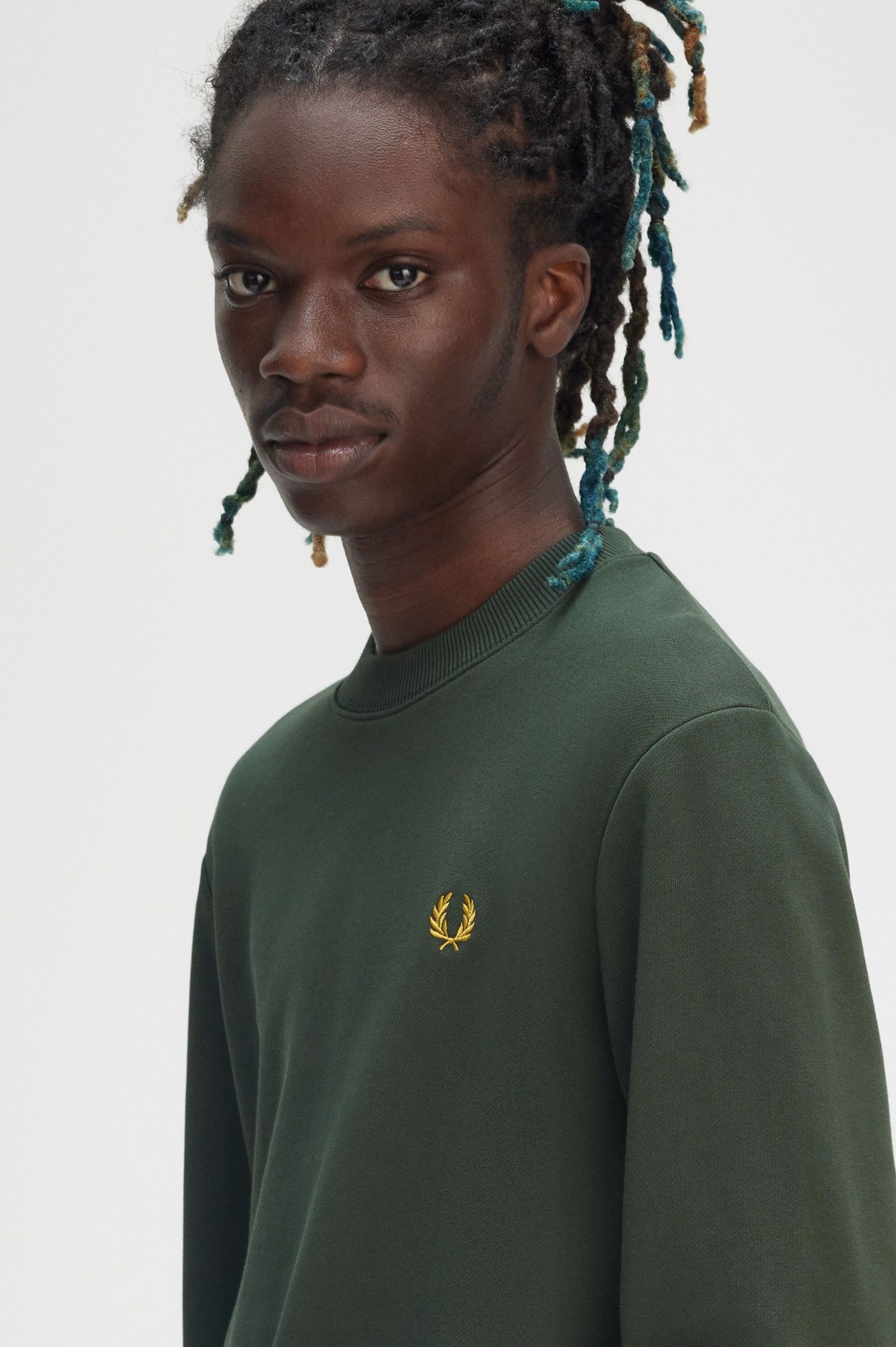 Crew Neck Sweatshirt (Court Green)
