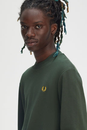 Crew Neck Sweatshirt (Court Green)