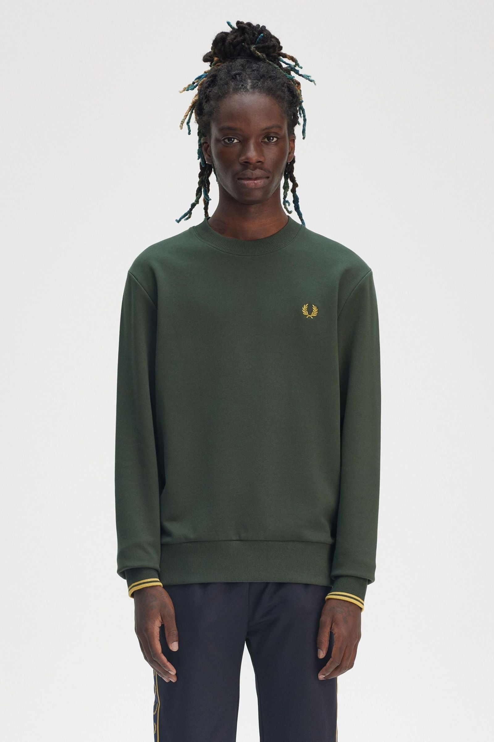 Crew Neck Sweatshirt (Court Green)