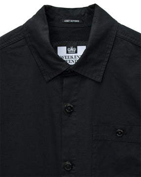 Weekend Offender Hynde Over-Shirt (Black)