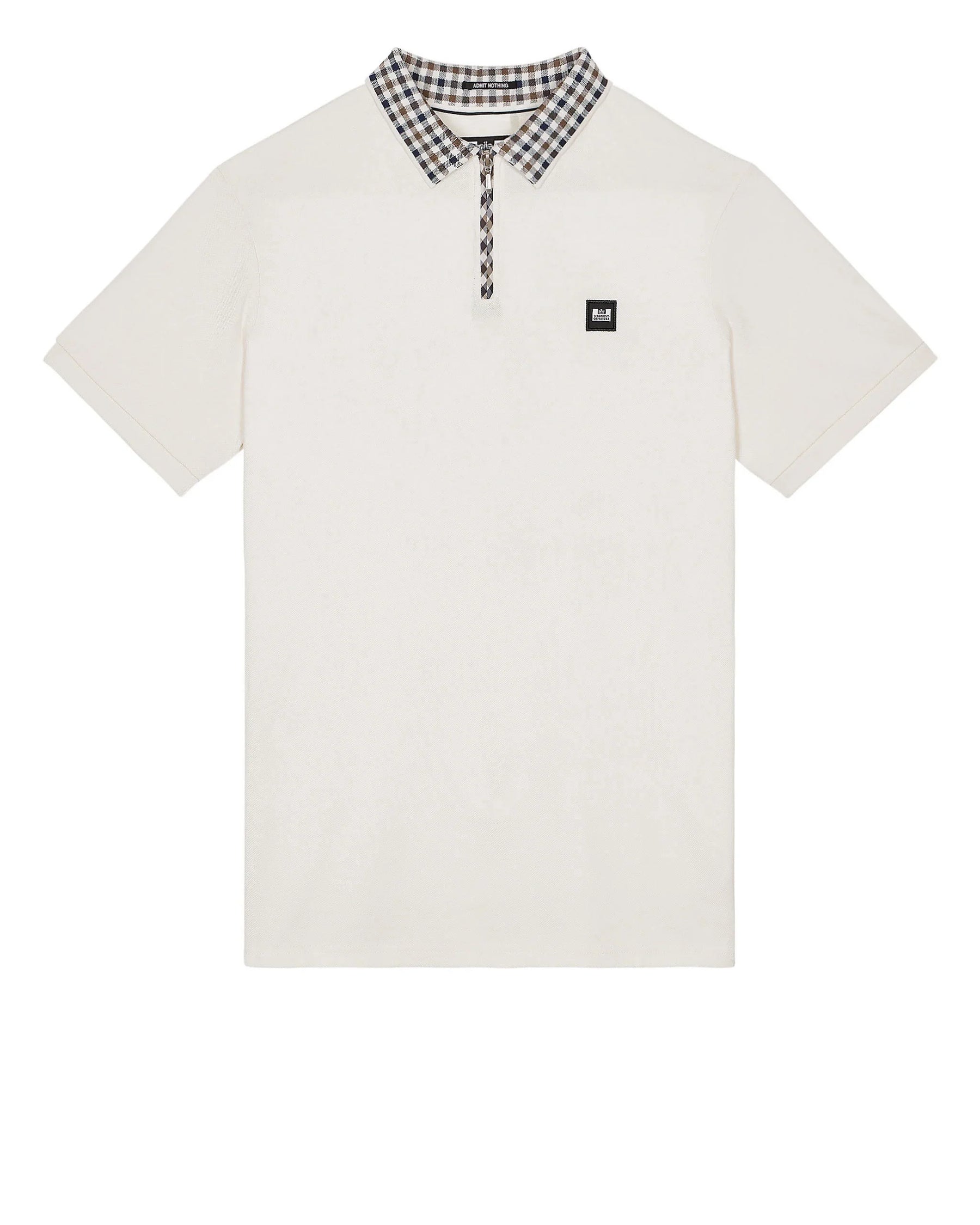 Weekend Offender Lachine Polo Shirt (Ghost/Mid House Check)