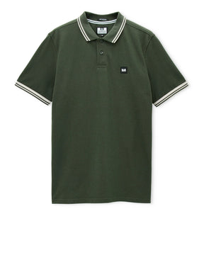 Weekend Offender Levanto Polo Shirt (Black Forest Green/Calcium)
