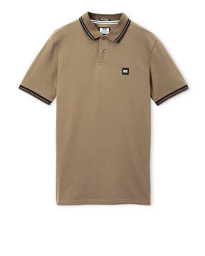 Weekend Offender Levanto Polo Shirt (Tobacco Brown/Black)