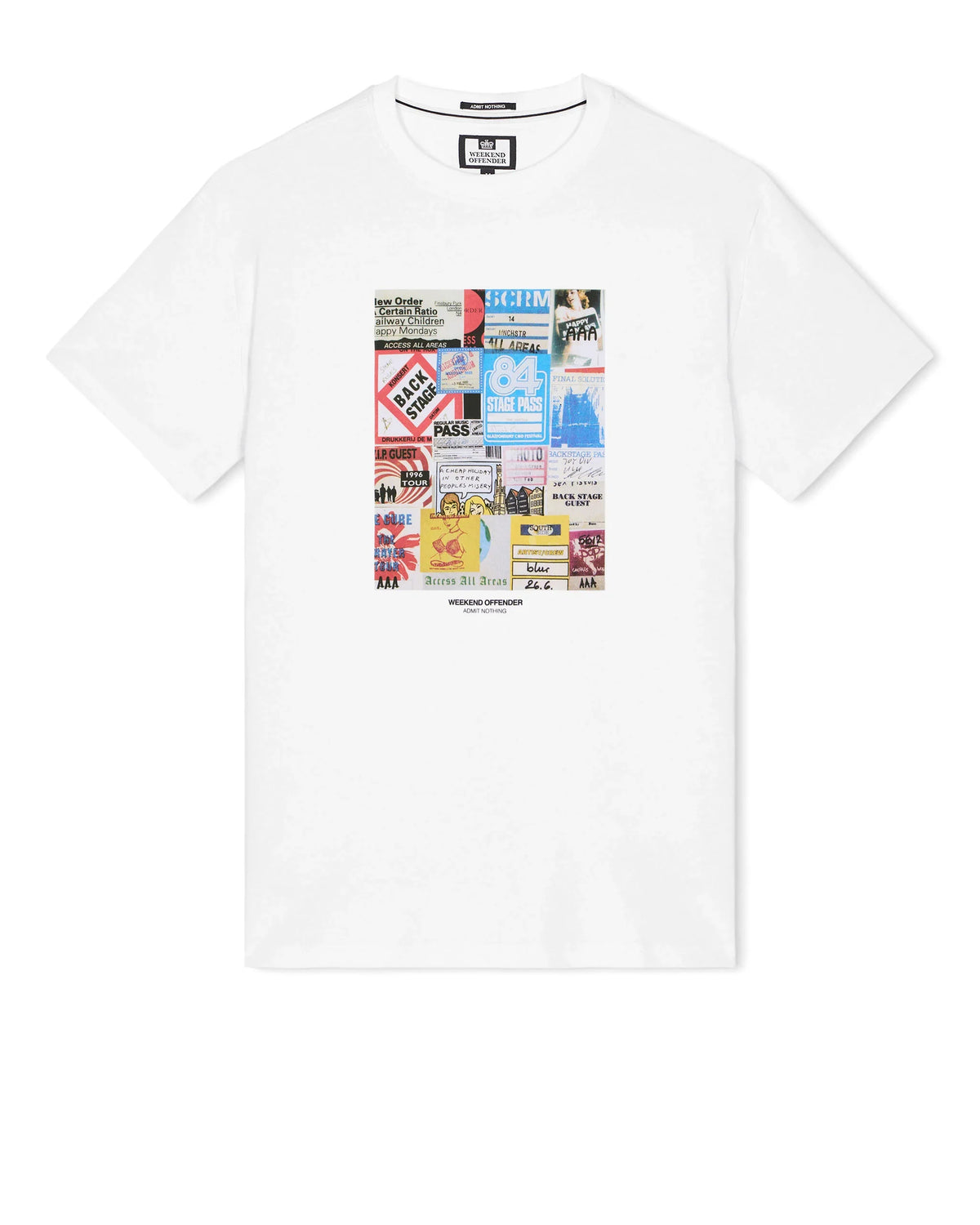 Weekend Offender Passes T-Shirt (White)