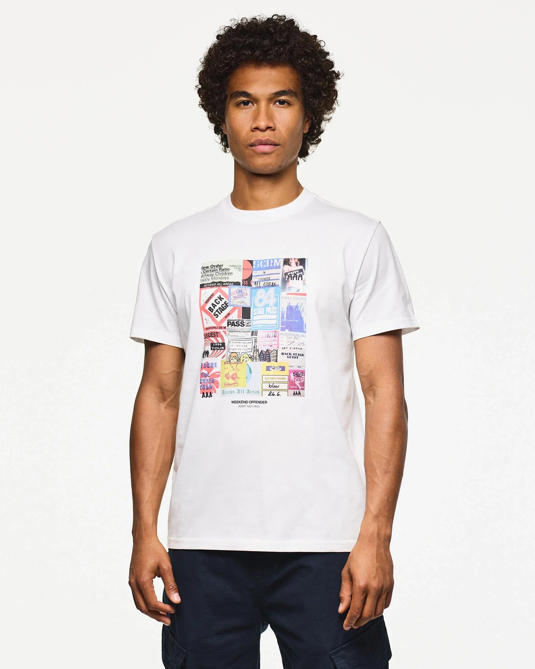 Weekend Offender Passes T-Shirt (White)