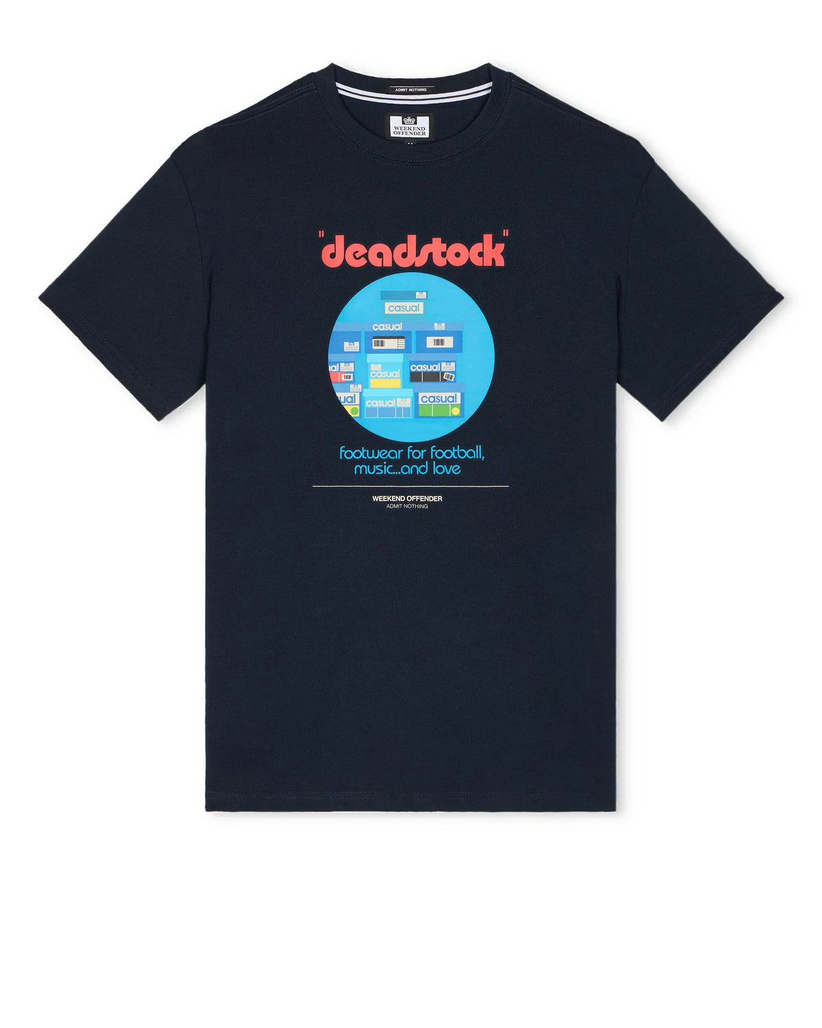Weekend Offender Deadstock T-Shirt (Navy)