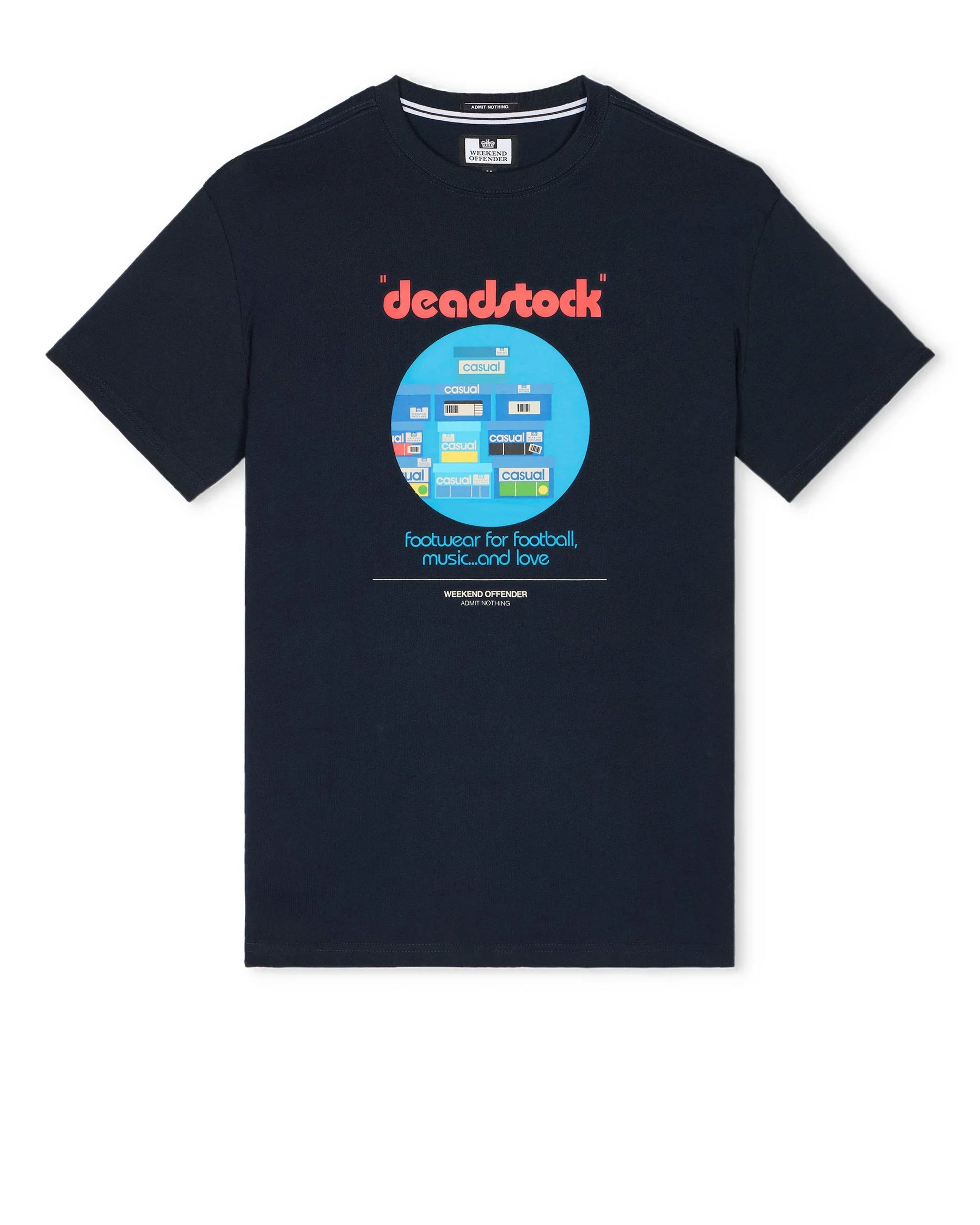 Weekend Offender Deadstock T-Shirt (Navy)