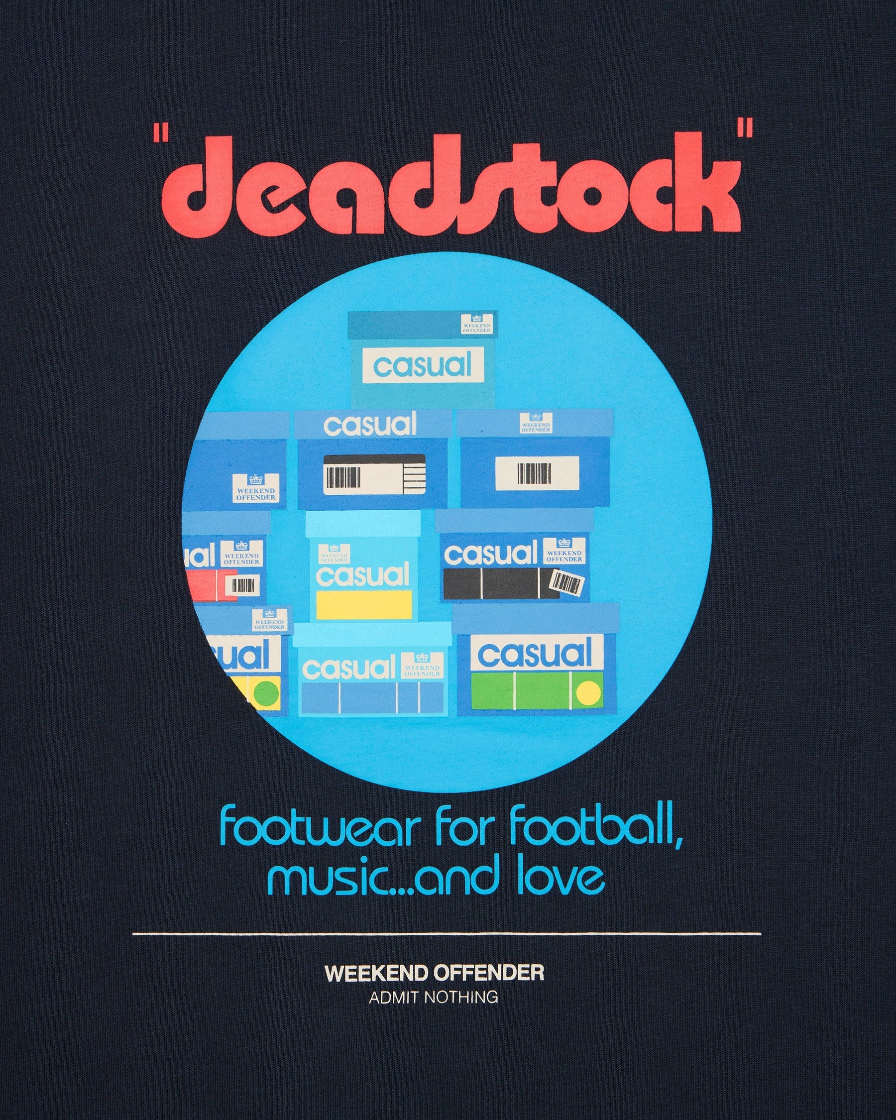 Weekend Offender Deadstock T-Shirt (Navy)