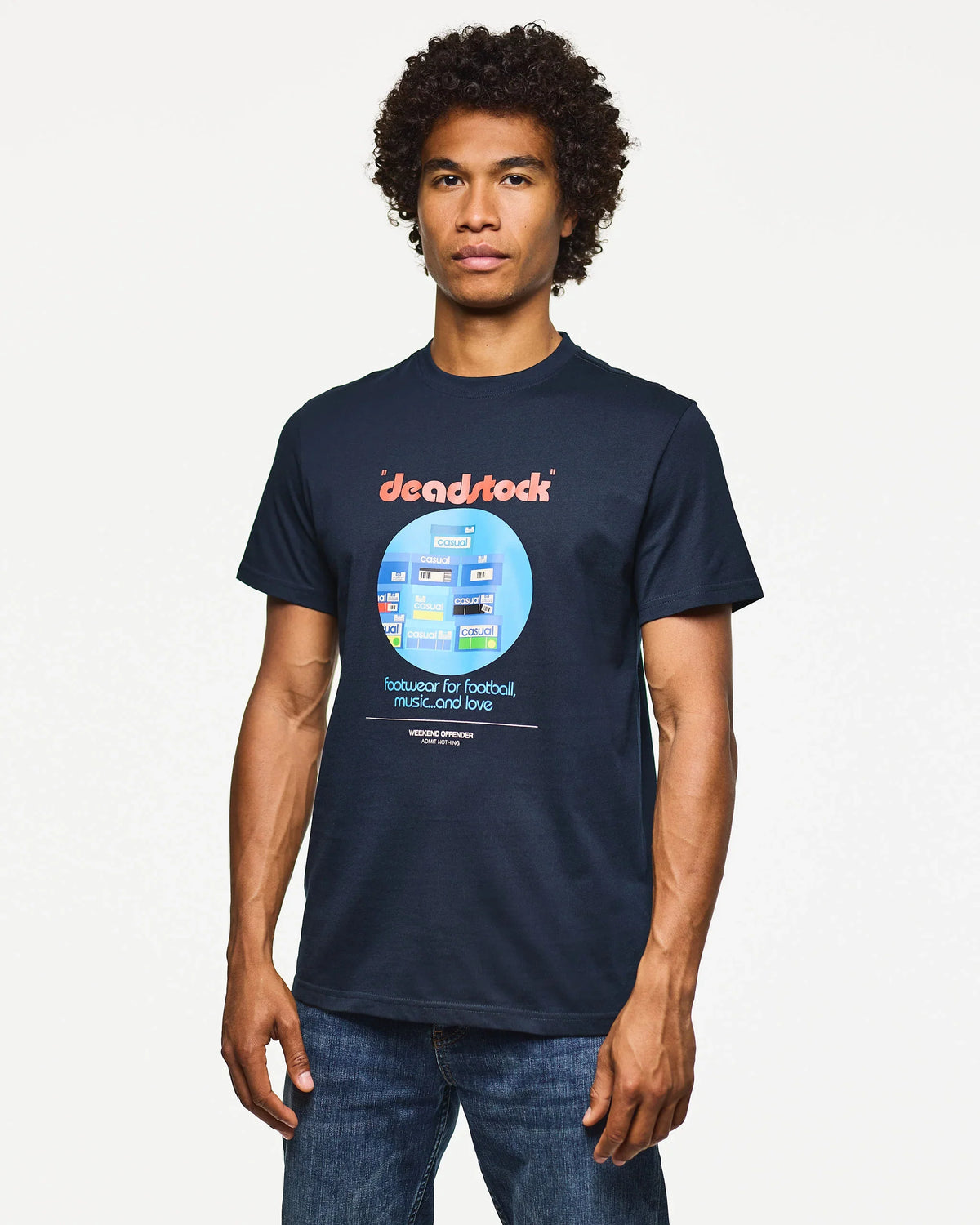 Weekend Offender Deadstock T-Shirt (Navy)