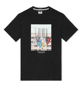 Weekend Offender Battle Lines T-Shirt (Black)