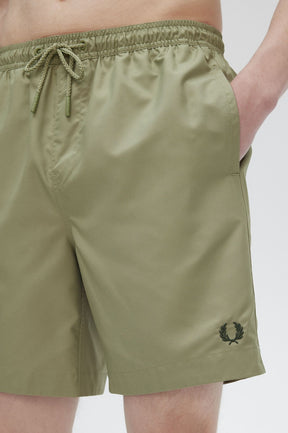 Fred Perry Classic Swim Shorts (Olive Mint)