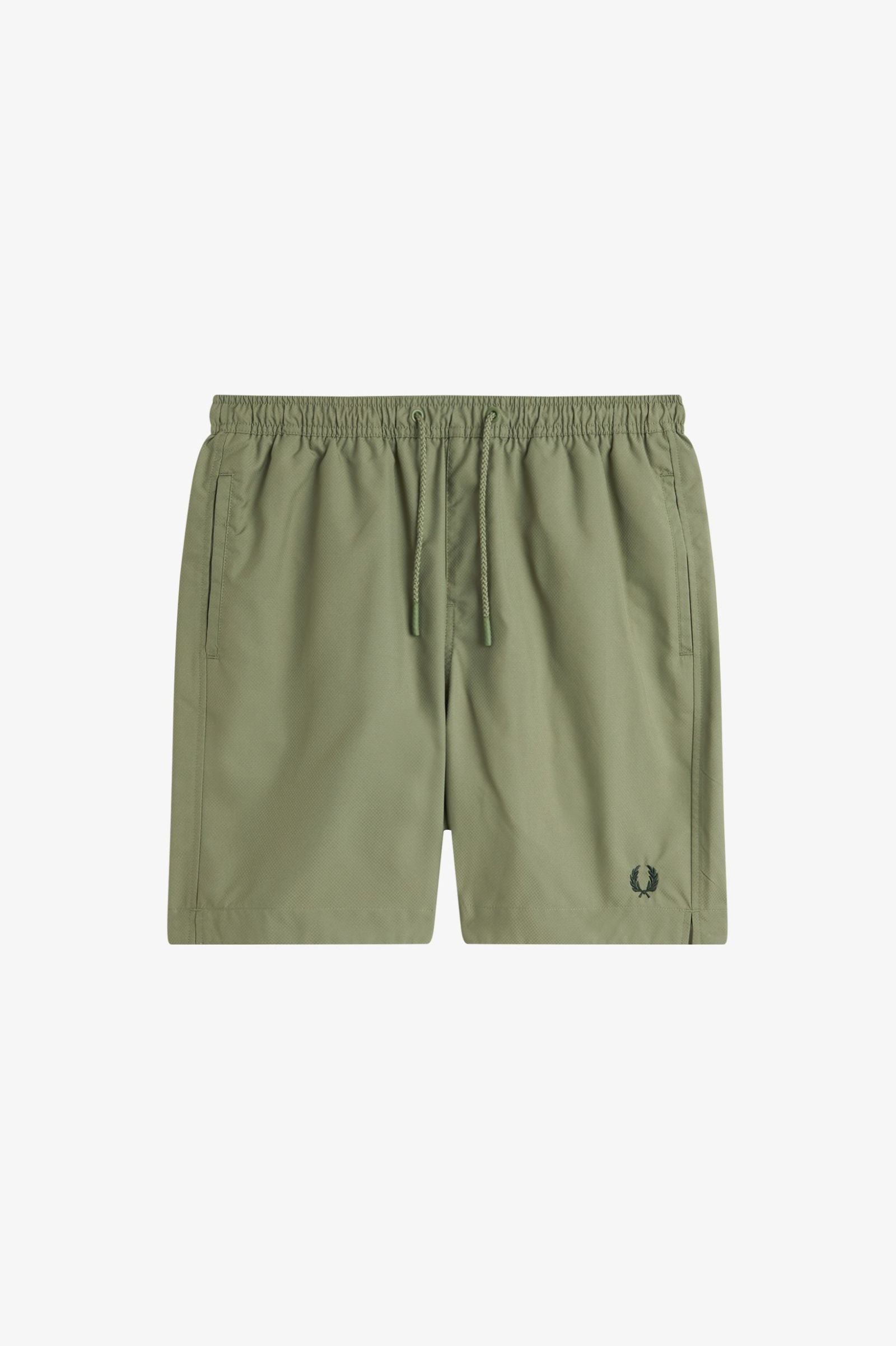 Fred Perry Classic Swim Shorts (Olive Mint)