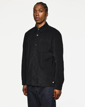 Weekend Offender Welch Cord Shirt (Black)