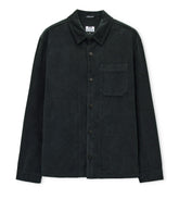 Weekend Offender Welch Cord Shirt (Black Forest Green)