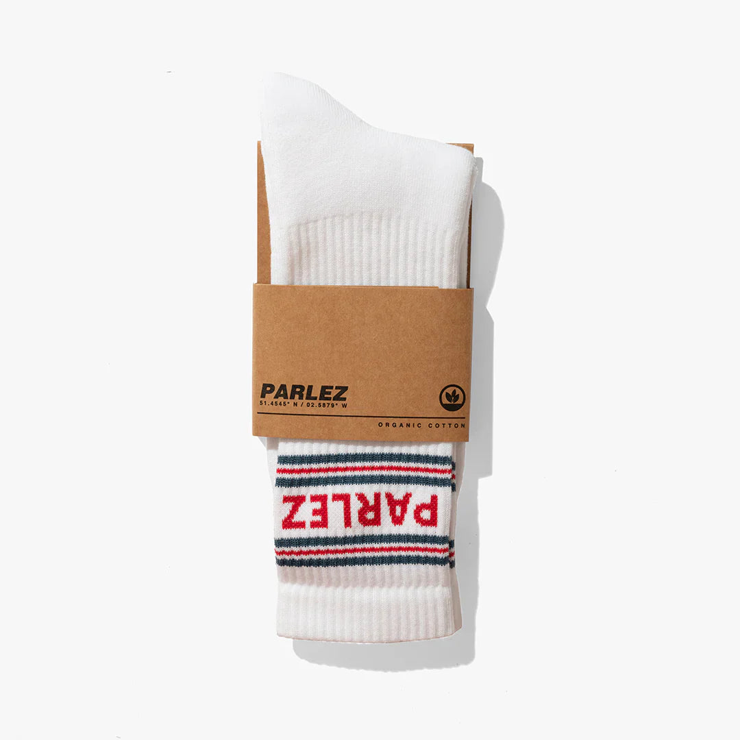 Parlez Onere Socks (White)