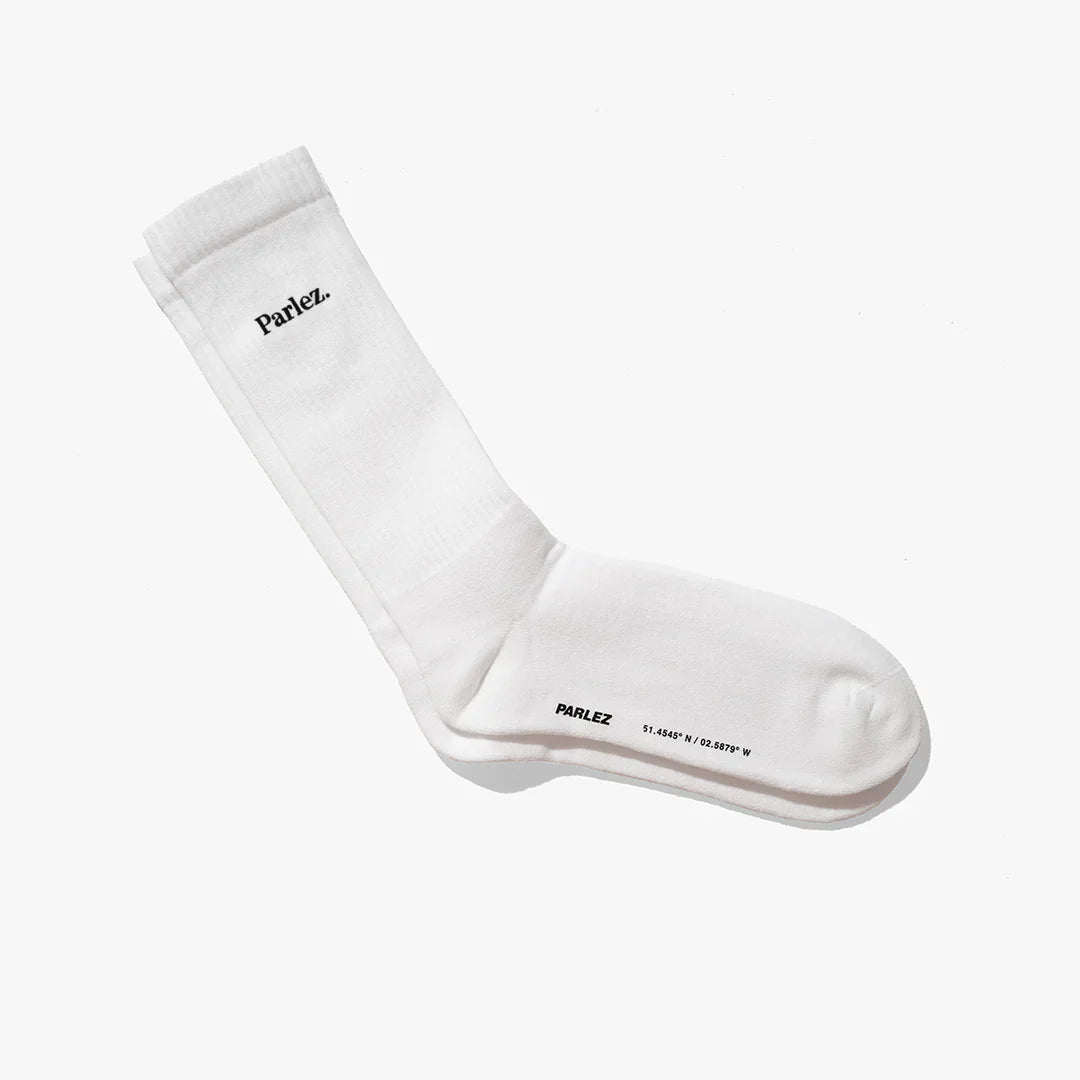 Parlez Prumo Socks (White)