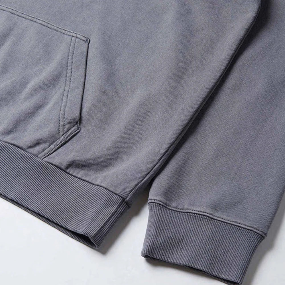 Gramicci One Point Hooded Sweatshirt (Charcoal Pigment)