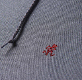 Gramicci One Point Hooded Sweatshirt (Charcoal Pigment)