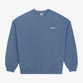 Parlez Vernon Oversized Crew (China Blue)