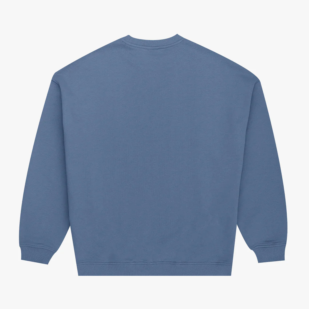 Parlez Vernon Oversized Crew (China Blue)
