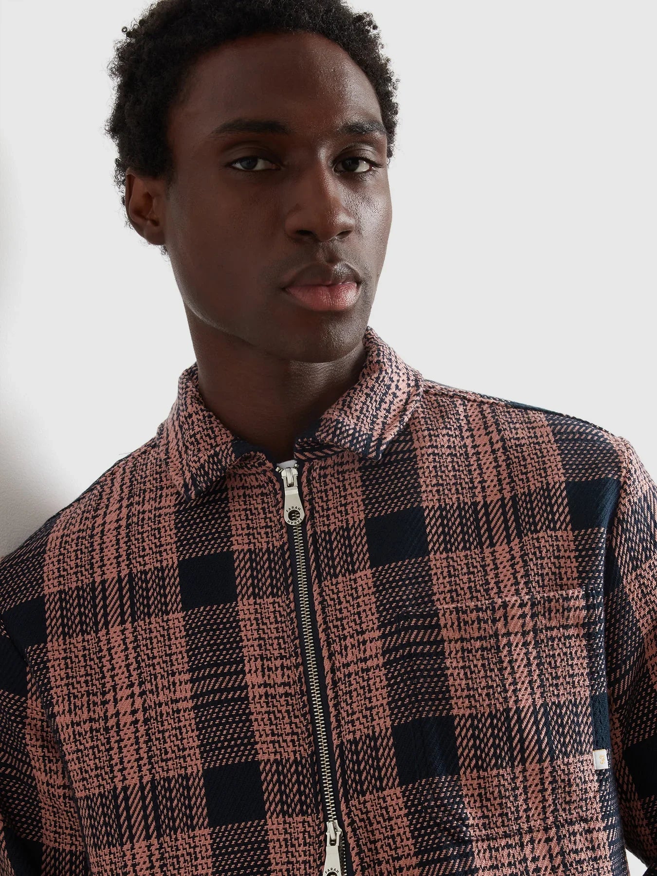 Farah Etienne Overshirt (True Navy)