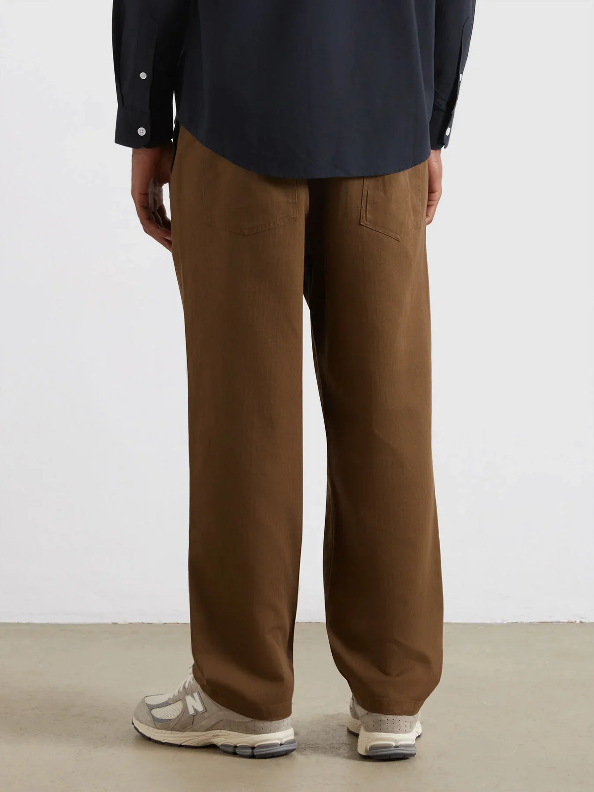 Farah Greenport Trousers (Clove Brown)