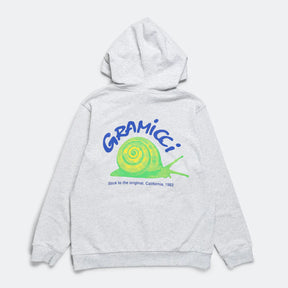 Gramicci Snail Hooded Sweatshirt (Heather Ash)