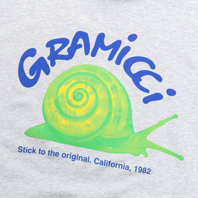 Gramicci Snail Hooded Sweatshirt (Heather Ash)