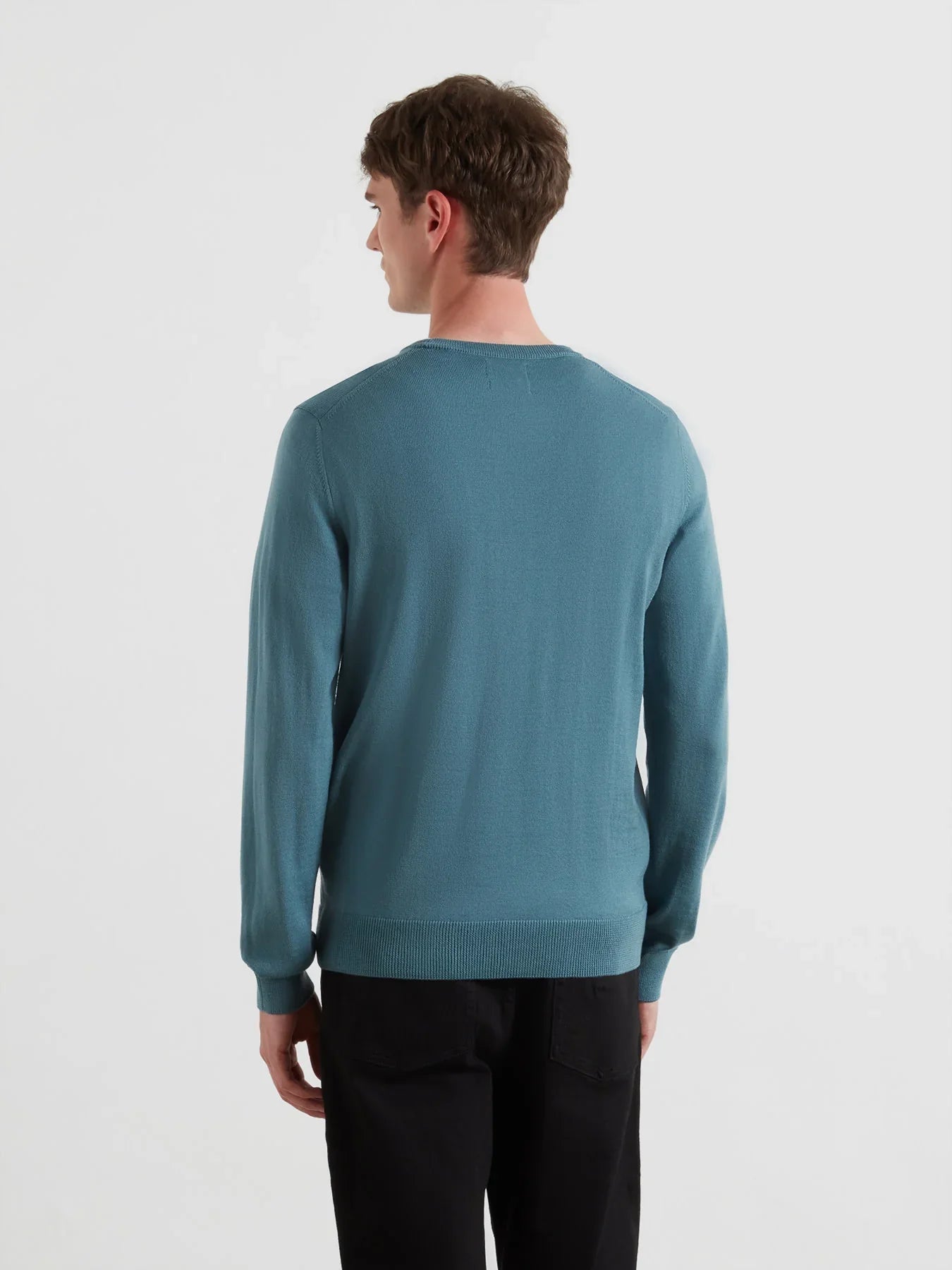 Farah Mullen Sweater (Chalk Blue)