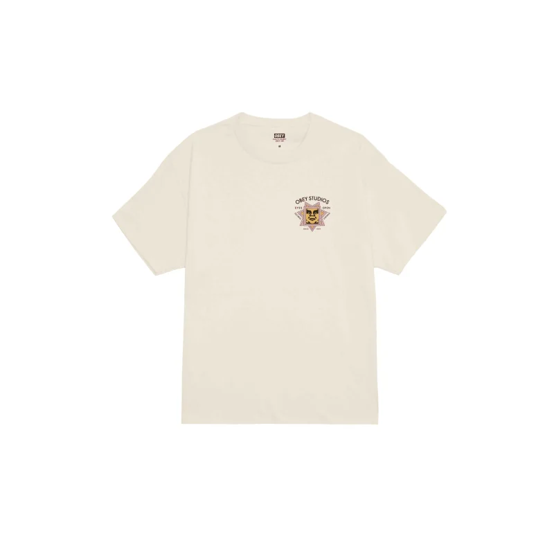 Obey Global Visuals T-Shirt (Cream)
