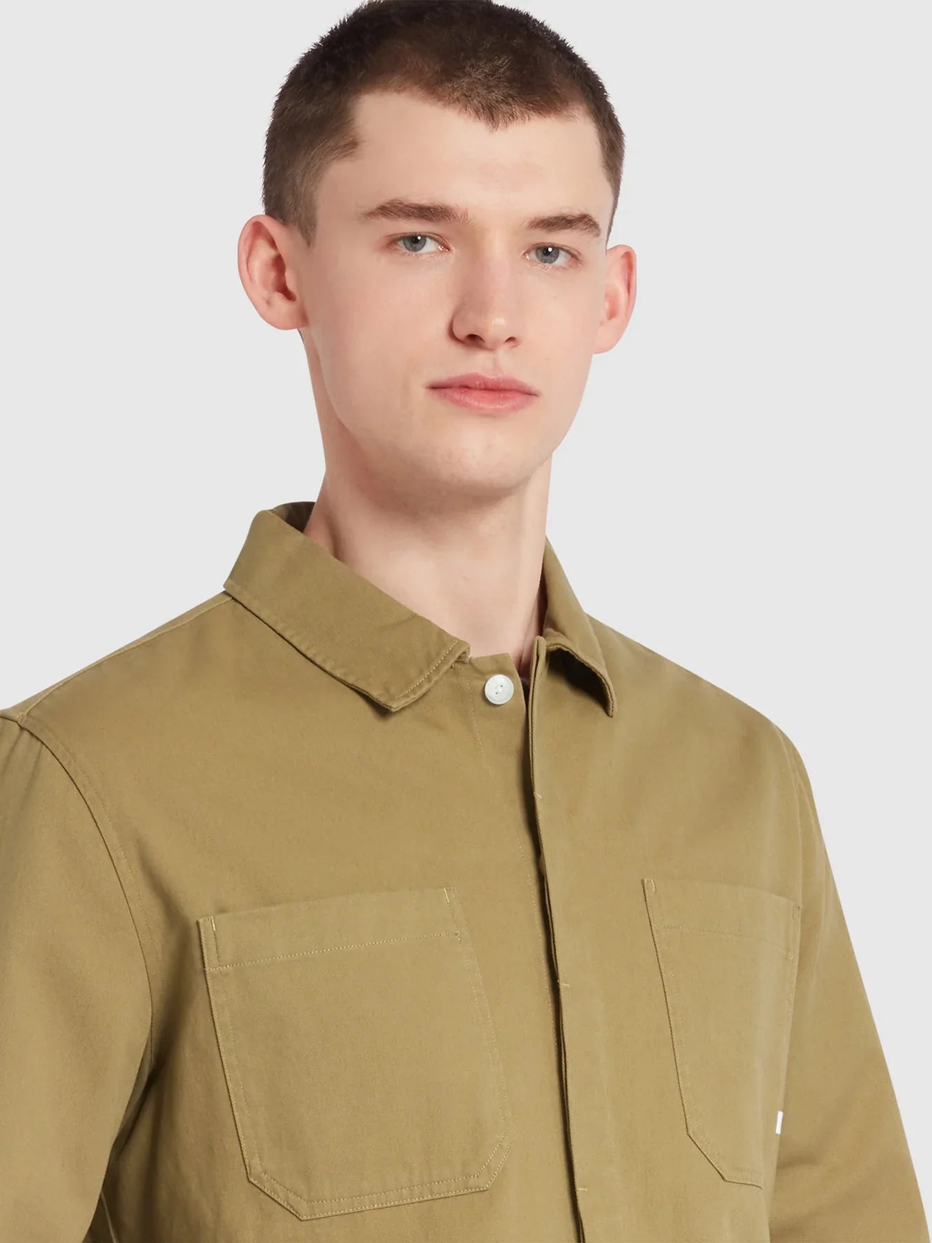 Farah Leon Overshirt (True Khaki)