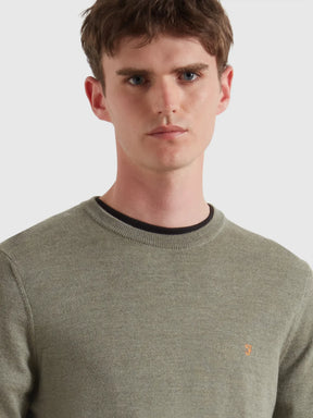 Farah Mullen Sweater (Tarragon Green)