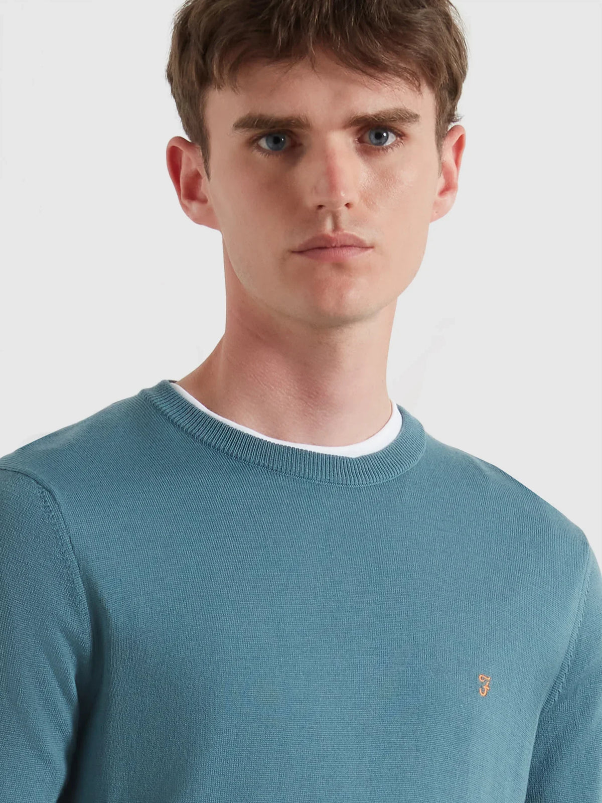 Farah Mullen Sweater (Chalk Blue)